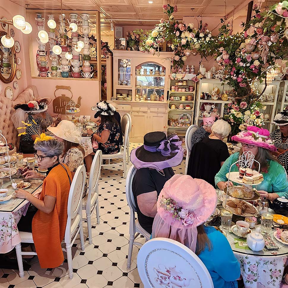 tea room private event
